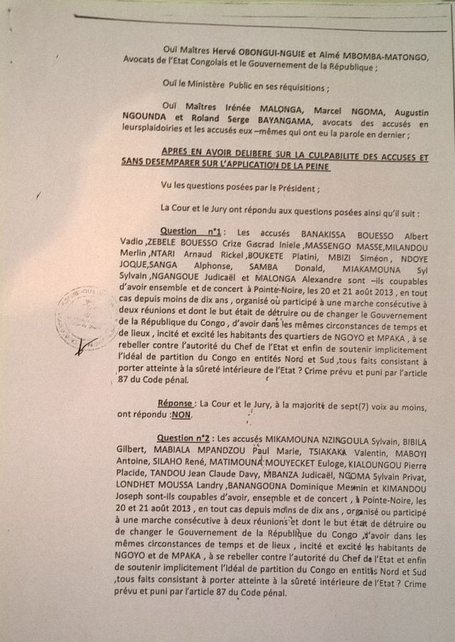 8. Arret 7 Avril 2014 - emprisonnement CDRC