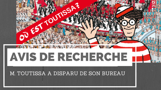 Avis de recherche M. Toutissa Congo boukadia
